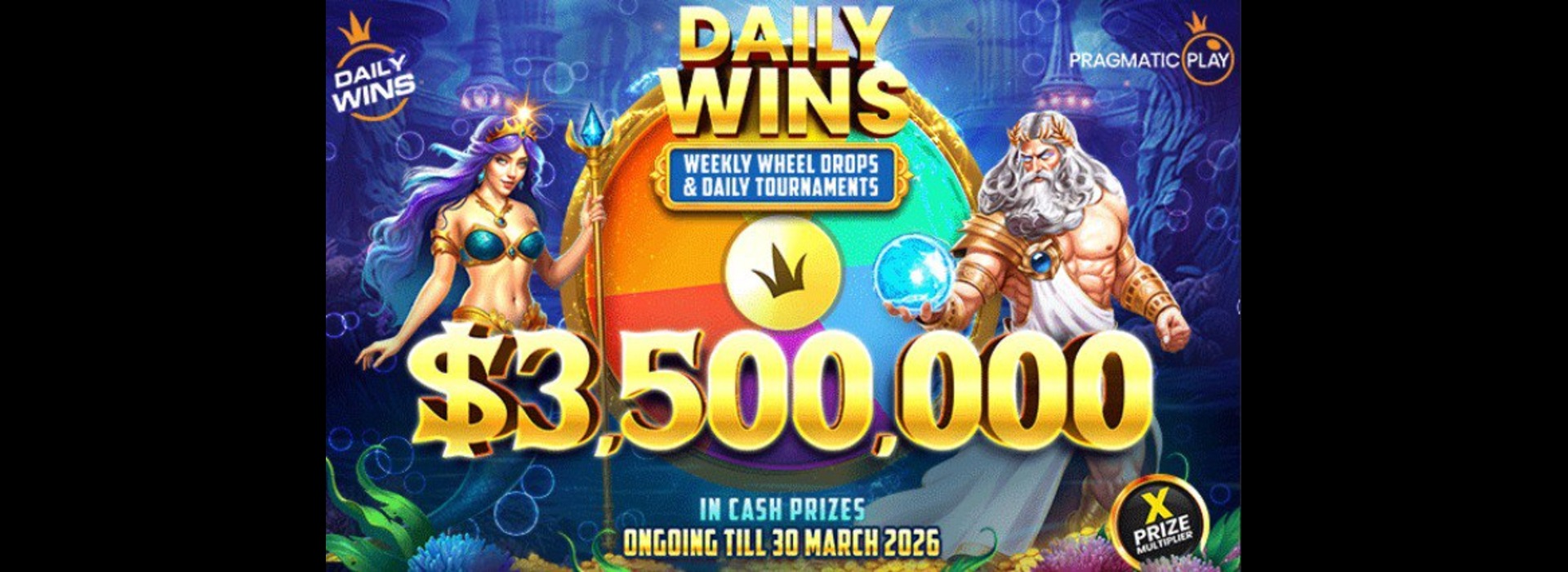 🎉Pragmatic Play 每日奖金 第8季 第8阶段🎁